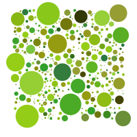 Green circles