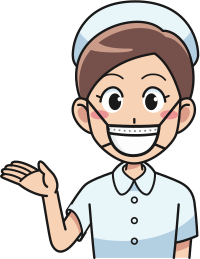 Cheerful Nurse with Mask