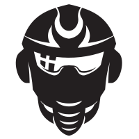 Robotic head silhouette