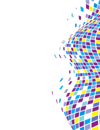 Waving tiled pattern