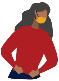 Lady in an Orange Mask
