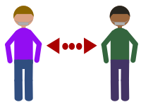 Social Distance Icon