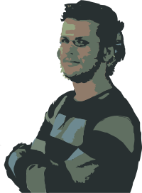 Man Facing Us
