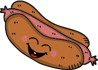 Kawaii Hotdog