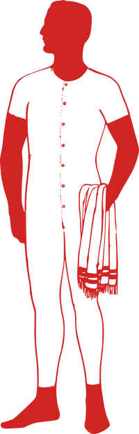 Classic Red Man Standing