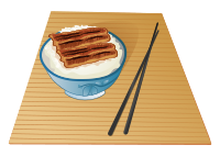 Eel on a Bowl of Rice