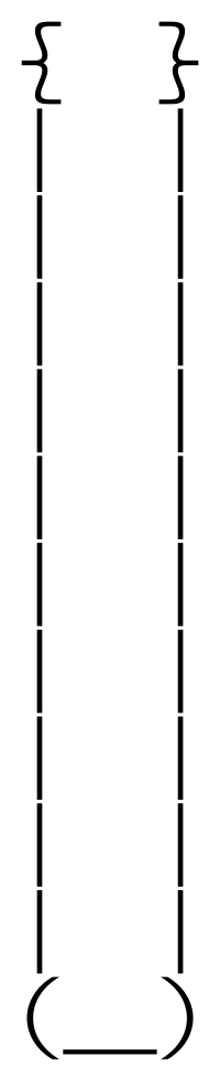 ASCII Test Tube