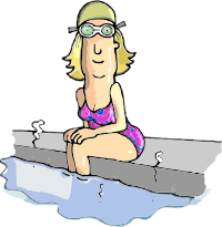 A woman at some hotpools