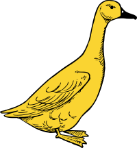 Goose Hand Drawn Sketch