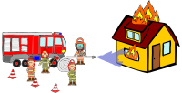Firefighting Scene