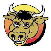 A bull's head