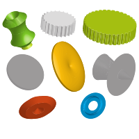 3D geometric shapes