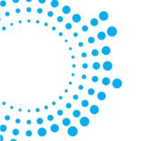 Blue dots white background