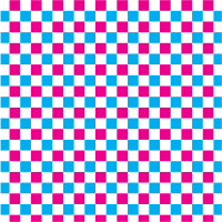 Checkered pattern red and blue
