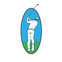 Golf player on the field