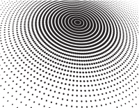 Black dots burst