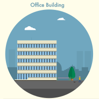 2D Office Building