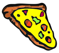 Isolated Pizza Remix