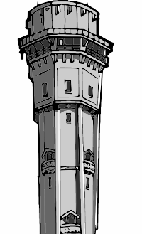 A Concrete Water Tower