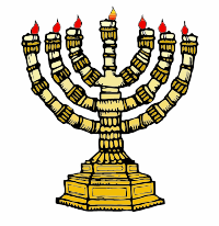 A Jewish Menorah