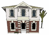 Heritage Post Office in Eltham New Zealand