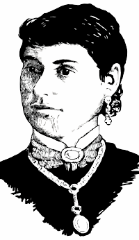 A Maori woman with a tattoo on her face