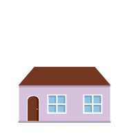 Flat Design 2D House