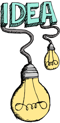 Idea Lightbulb - Colour Remix