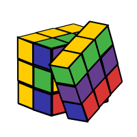 Puzzle Cube Colour
