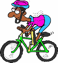 An Indian Man riding a bike