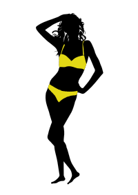 Yellow Bikini