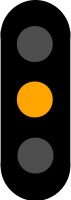 Traffic Light Orange
