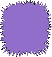 Organic Purple Splat