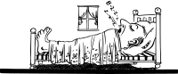 Man Sleeping in a Bed