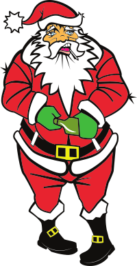 Drunk Santa
