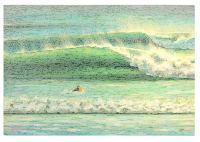 Surfing in Taranaki New Zealand