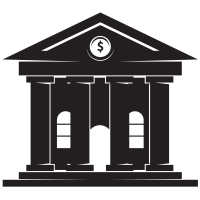 Building silhouette stencil clip art