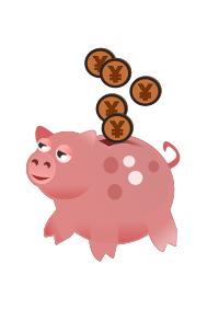 Piggy Bank with Yen