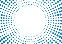Halftone pattern blue dots