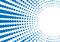 Blue dotted halftone pattern