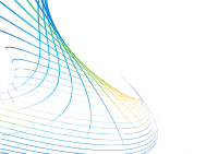 Twisted blue lines