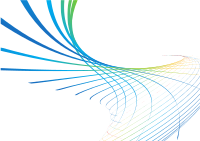 Swirling blue lines