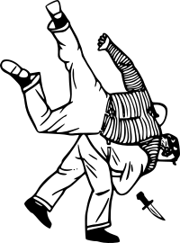 Ju-jitsu throw