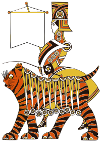 Retro Tiger Frame