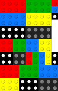 Collection of Lego bricks