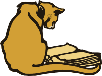 Cat Reading