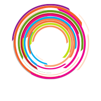 Coloured circles isolated