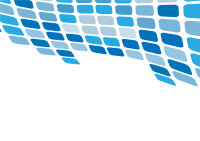 Blue tiled pattern on white background