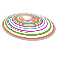 Swirl spiral shape