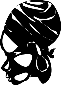 Woman With Head Scarf